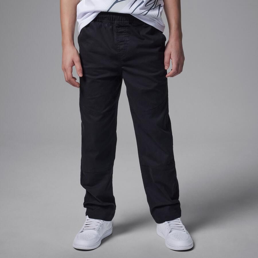 Jordan Essentials geweven broek voor kids Zwart - Foto 4