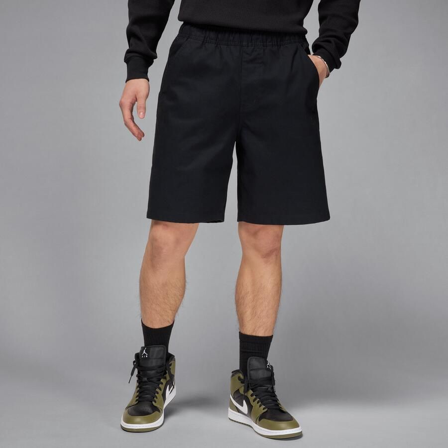 Jordan Essentials Geweven herenshorts Zwart - Foto 4