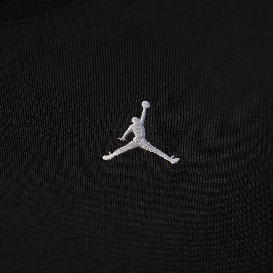 Jordan Essentials Girlfriend T-shirt voor dames (Plus Size) Zwart - Foto 3