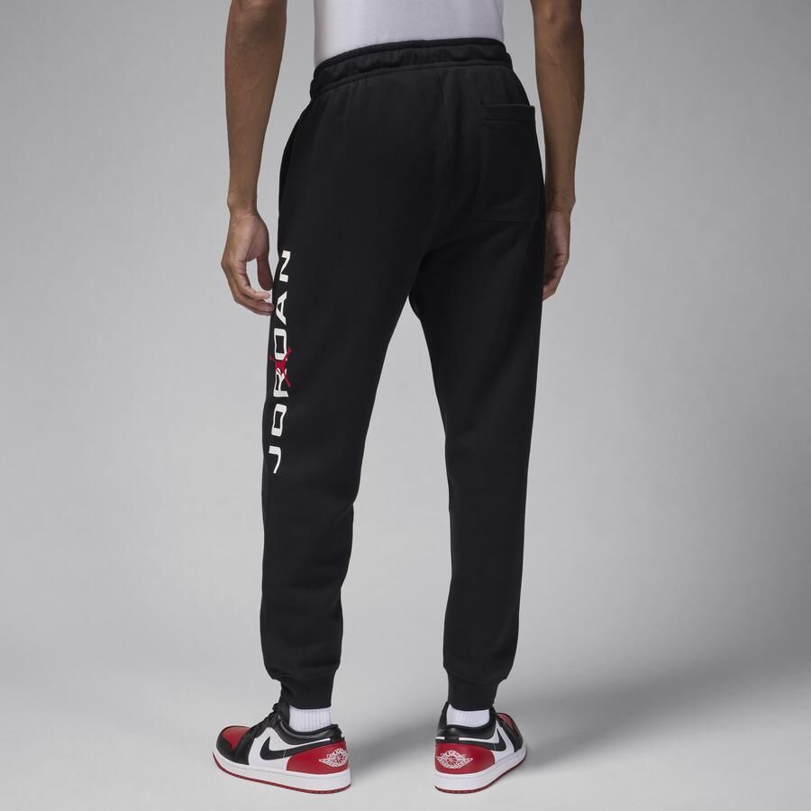 Jordan Essentials joggingbroek van fleece voor heren Zwart - Foto 4