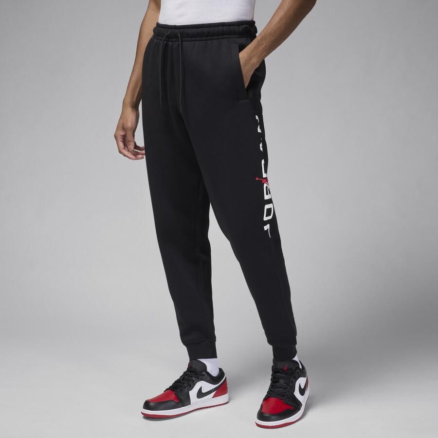 Jordan Essentials joggingbroek van fleece voor heren Zwart - Foto 3