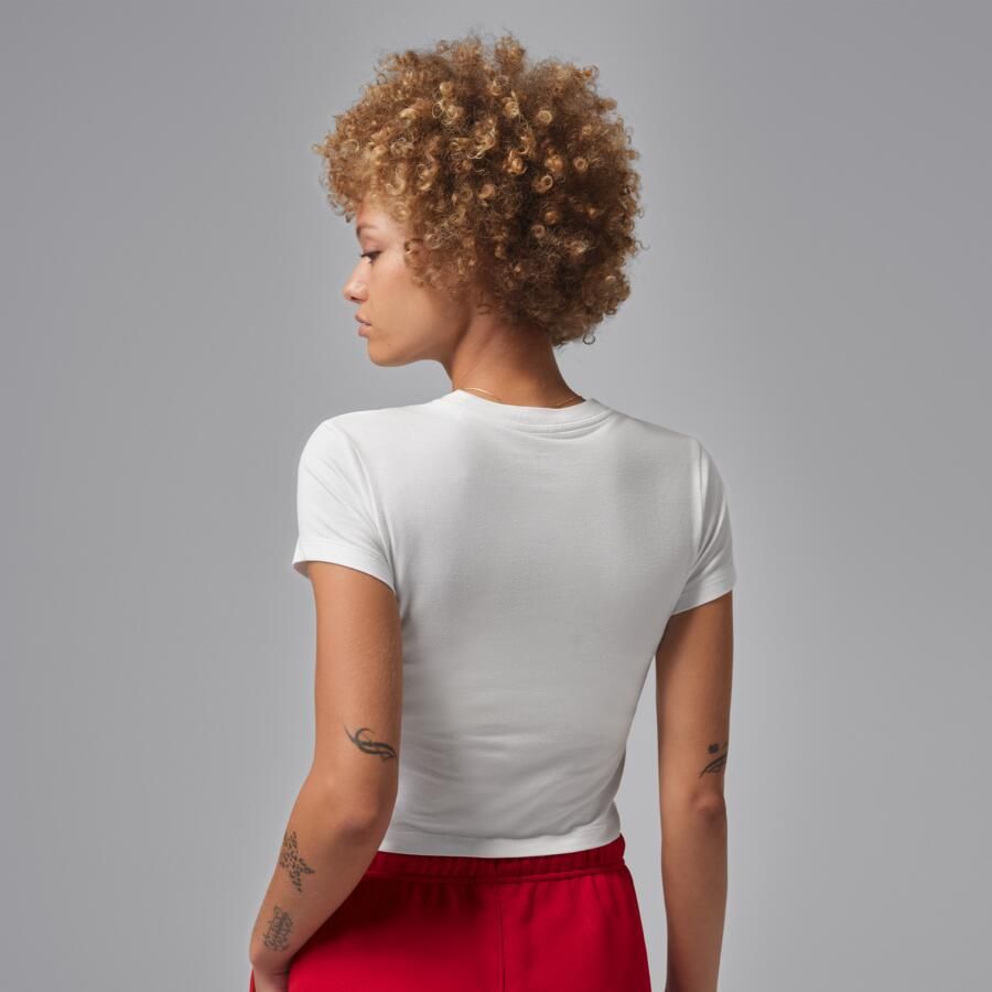 Jordan Essentials T-shirt voor dames Wit