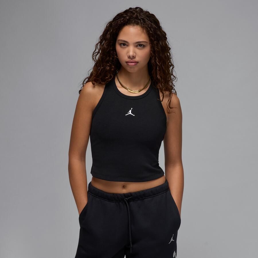 Jordan Essentials Tanktop voor dames Zwart - Foto 3