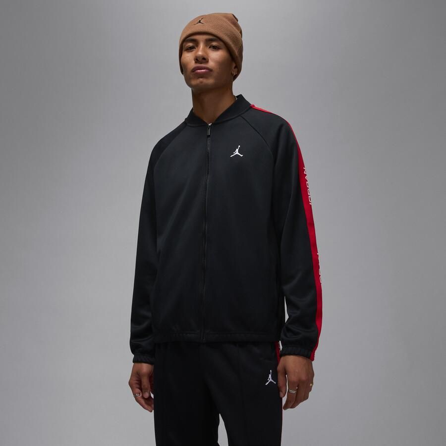 Jordan Essentials trainingsjack voor heren Zwart - Foto 4