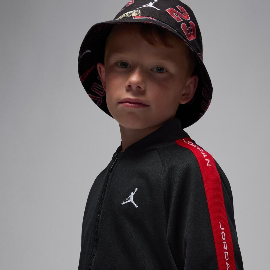 Jordan Essentials trainingsjack voor kleuters Zwart - Foto 3