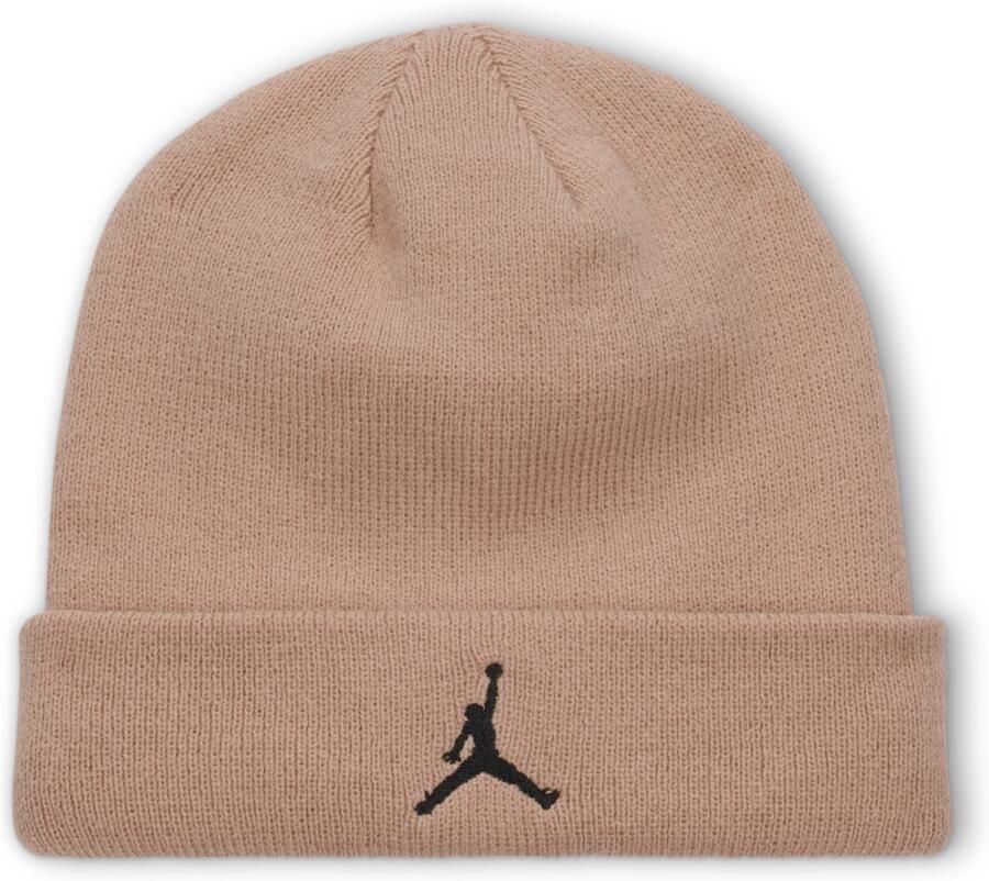 Jordan Essentials tweedelige beanieset voor kids Bruin - Foto 2