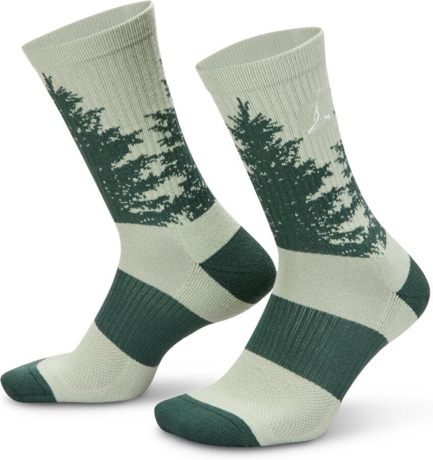 Jordan Everyday crew sokken (1 paar) Groen - Foto 4