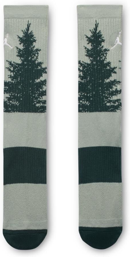 Jordan Everyday crew sokken (1 paar) Groen - Foto 2