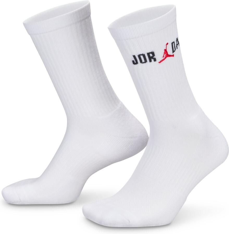 Jordan Everyday crew sokken (1 paar) Wit - Foto 4