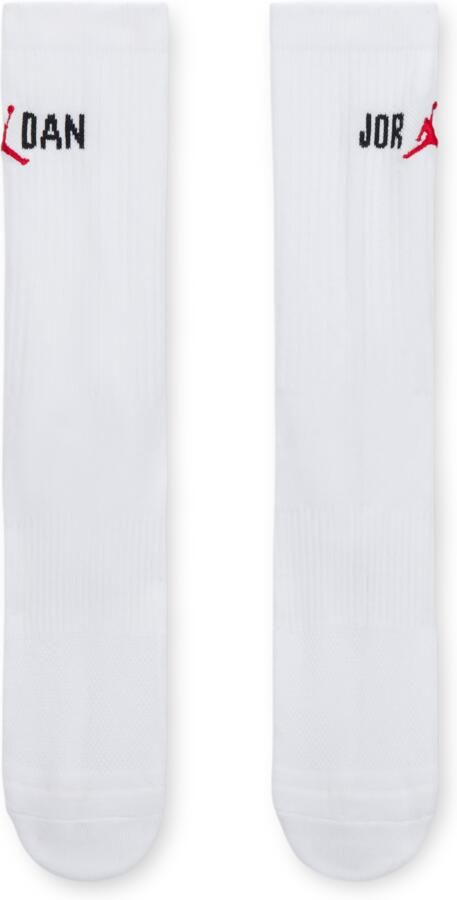Jordan Everyday crew sokken (1 paar) Wit - Foto 3