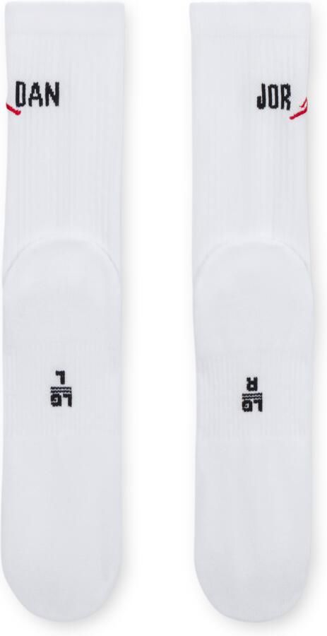 Jordan Everyday crew sokken (1 paar) Wit - Foto 2