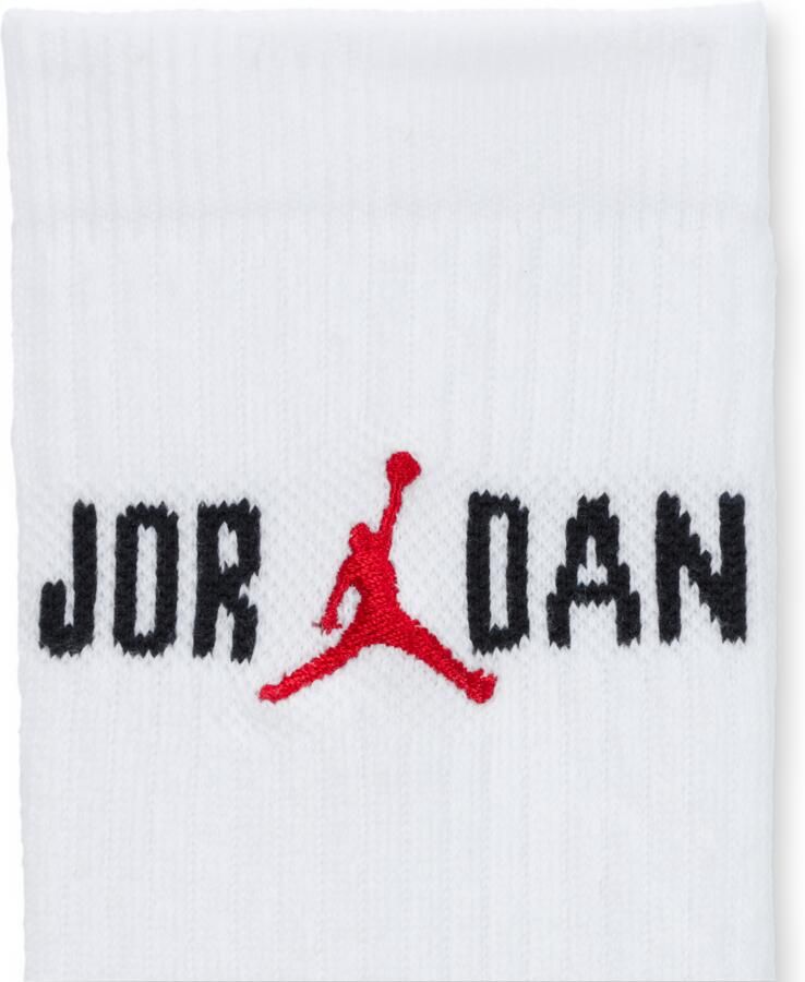 Jordan Everyday crew sokken (1 paar) Wit