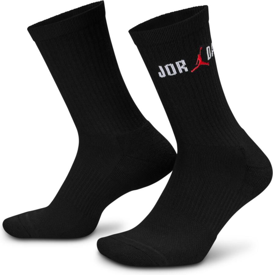 Jordan Everyday crew sokken (1 paar) Zwart - Foto 4