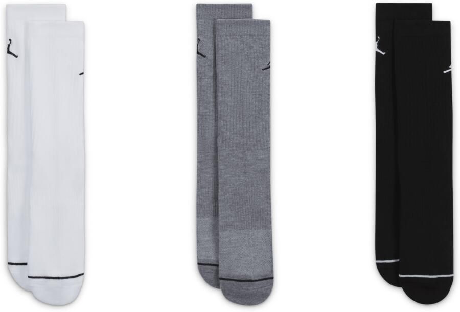Jordan Everyday crew sokken (3 paar) Meerkleurig - Foto 3