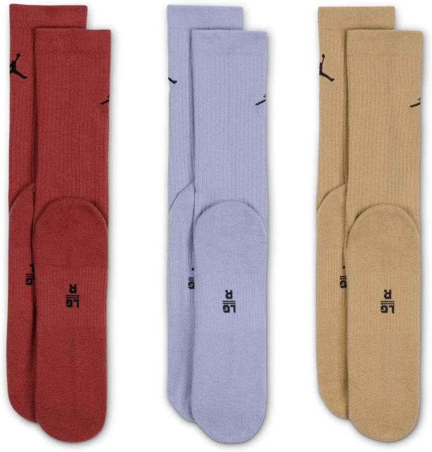 Jordan Everyday crew sokken (3 paar) Meerkleurig - Foto 3