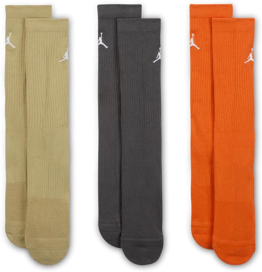 Jordan Everyday crew sokken (3 paar) Meerkleurig
