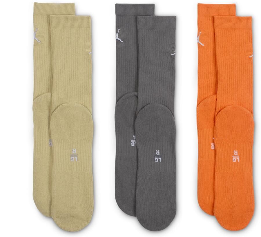 Jordan Everyday crew sokken (3 paar) Meerkleurig - Foto 2