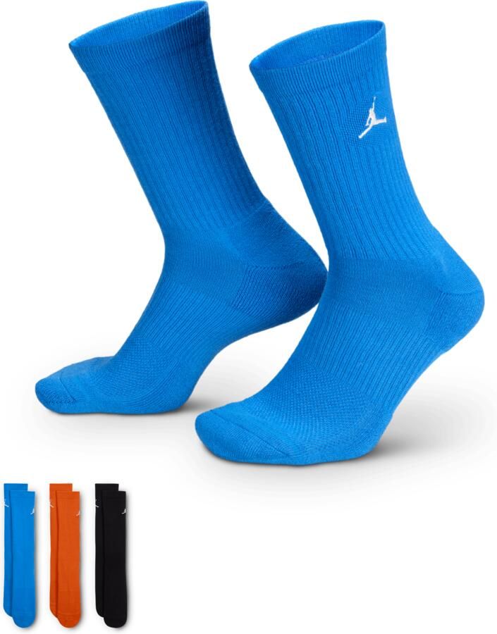 Jordan Everyday crew sokken (3 paar) Meerkleurig - Foto 3