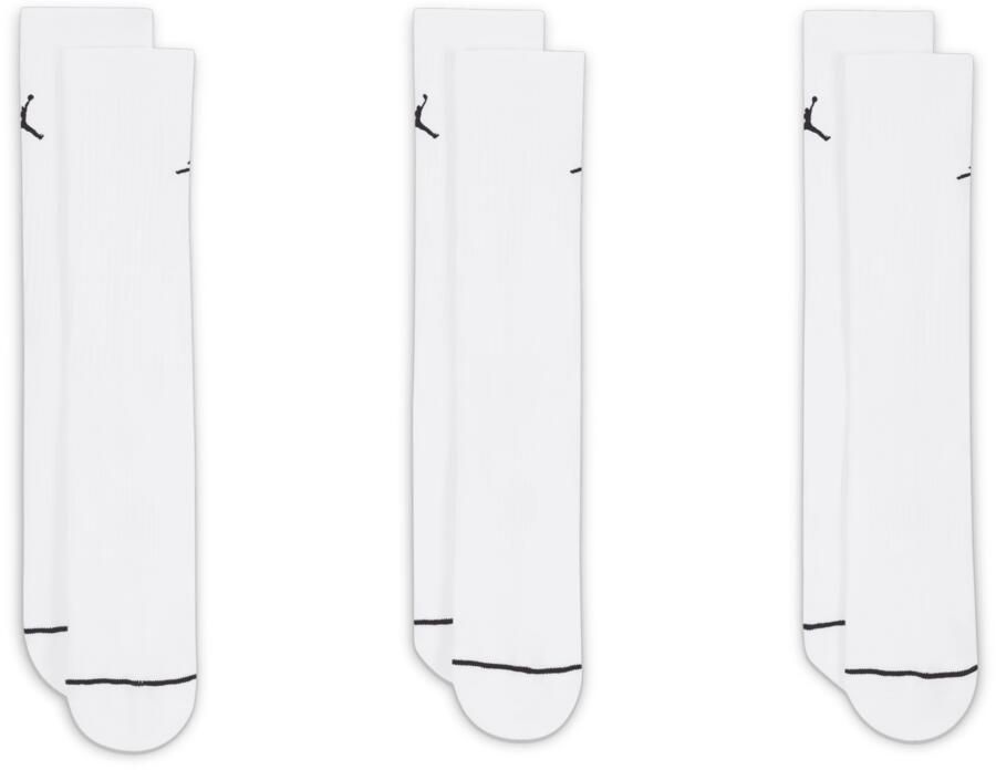 Jordan Everyday crew sokken (3 paar) Wit - Foto 4
