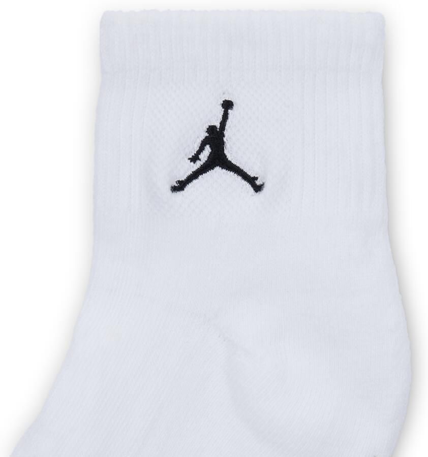 Jordan Everyday Essentials enkelsokken voor kids (6 paar) Wit - Foto 3