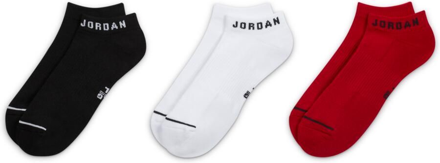 Jordan Everyday No-Show sokken (3 paar) Meerkleurig - Foto 4