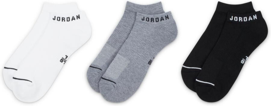 Jordan Everyday No-Show sokken (3 paar) Meerkleurig - Foto 4