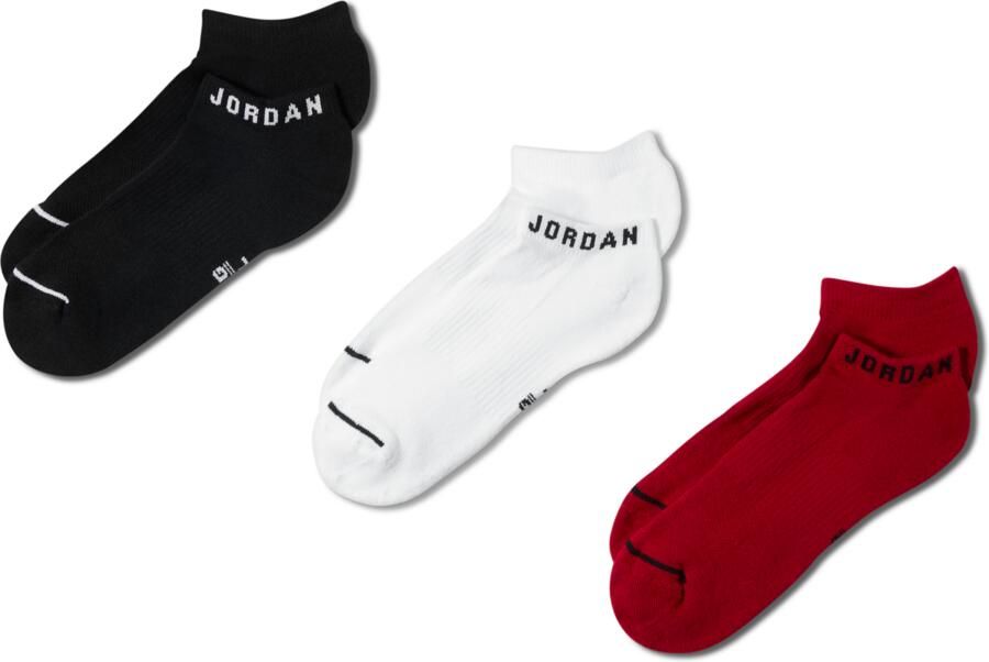 Jordan Everyday No-Show sokken (3 paar) Meerkleurig - Foto 4