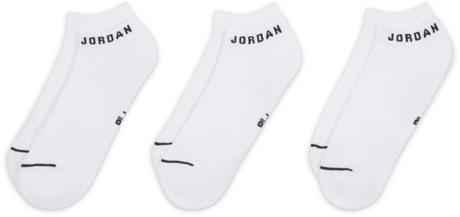 Jordan Everyday No-Show sokken (3 paar) Wit - Foto 4