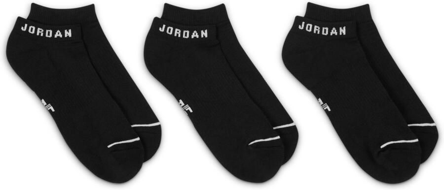 Jordan Everyday No-Show sokken (3 paar) Zwart - Foto 3