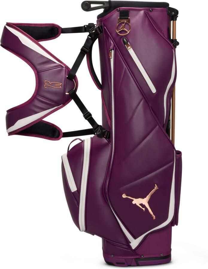Jordan Fade Away Luxe golftas met verdeelsysteem Rood - Foto 4