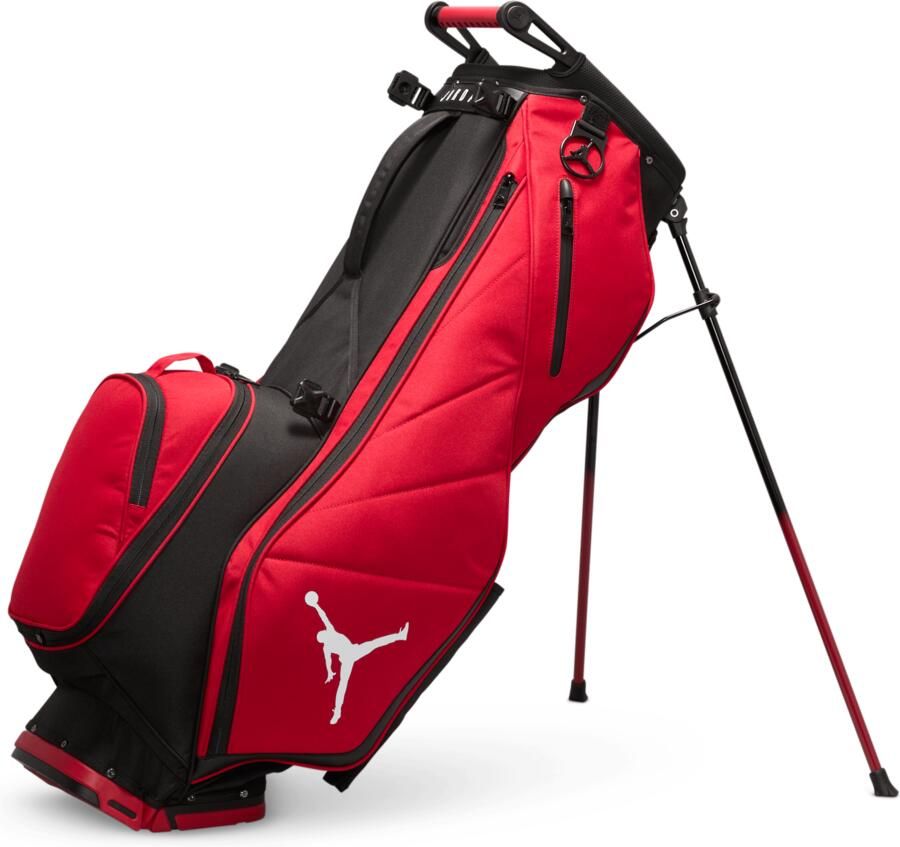 Jordan Fadeaway golftas met verdeelsysteem Rood