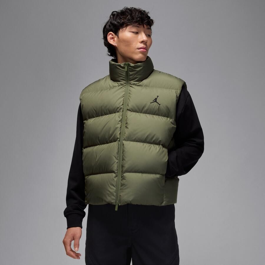 Jordan Flight bodywarmer met dons voor heren Groen - Foto 4