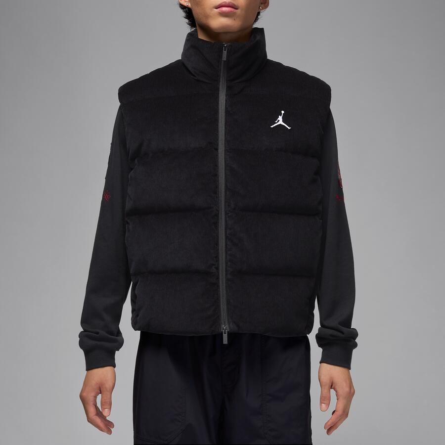 Jordan Flight bodywarmer met dons voor heren Zwart - Foto 3