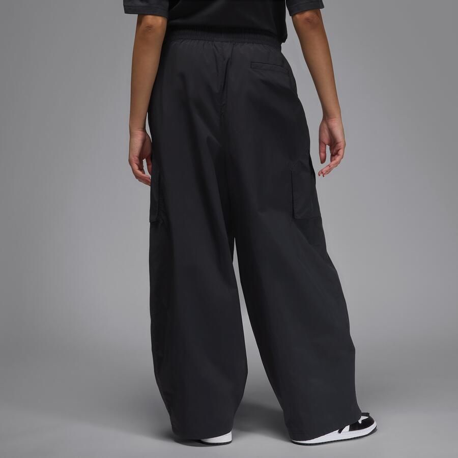 Jordan Flight Chicago parachutebroek voor dames Zwart