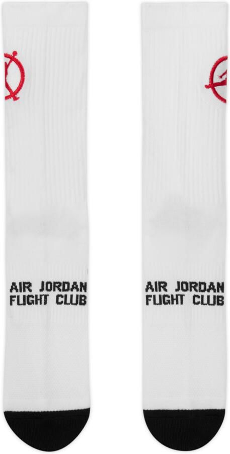Jordan Flight Club crew sokken met demping Wit - Foto 3