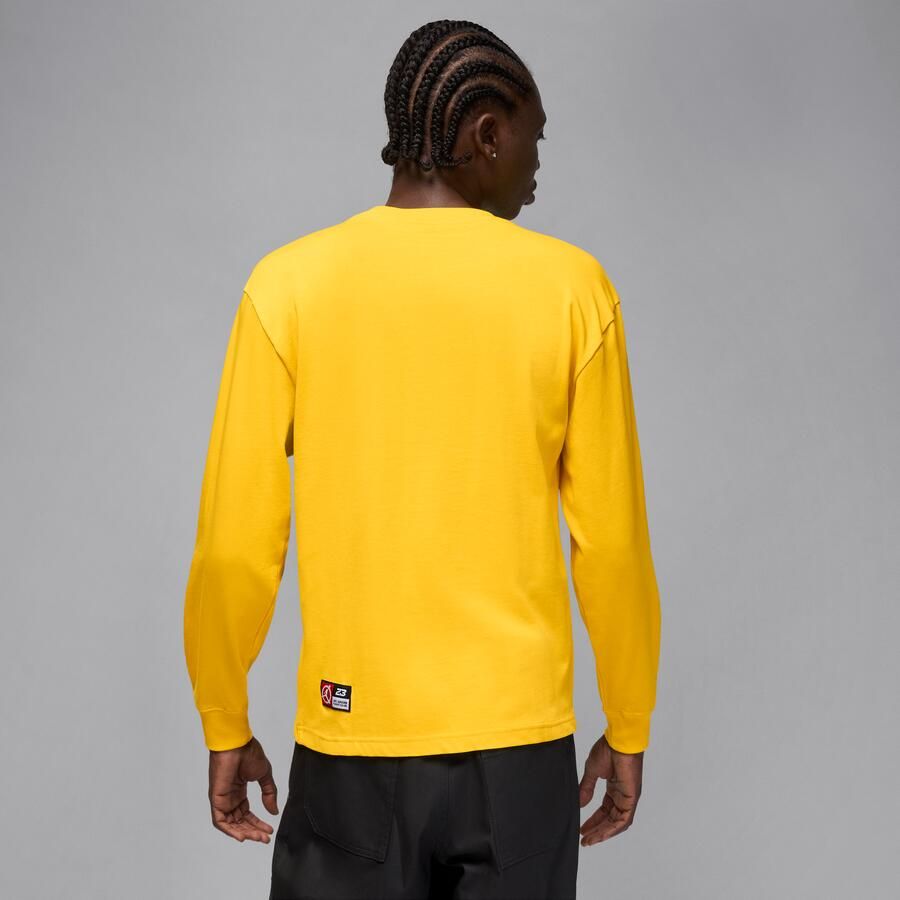 Jordan Flight Club T-shirt met lange mouwen voor heren Geel