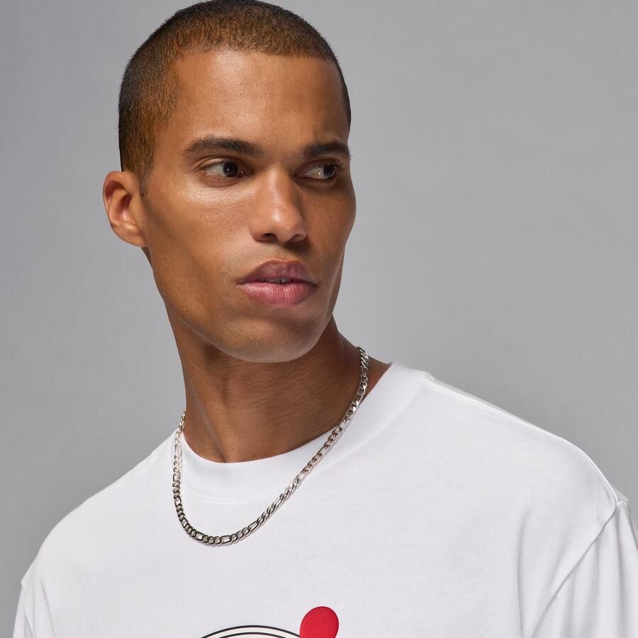 Jordan Flight Club T-shirt met lange mouwen voor heren Wit - Foto 2