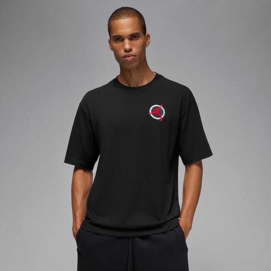 Jordan Flight Club T-shirt voor heren Zwart - Foto 4