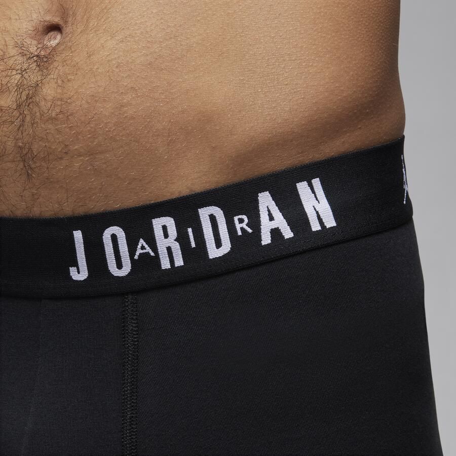 Jordan Flight Core katoenen boxershorts voor heren (3 stuks) Blauw - Foto 2