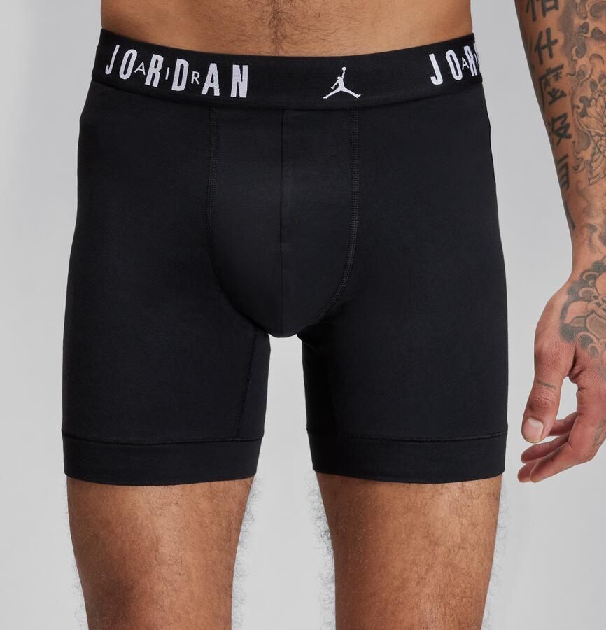 Jordan Flight Core katoenen boxershorts voor heren (3 stuks) Rood - Foto 5