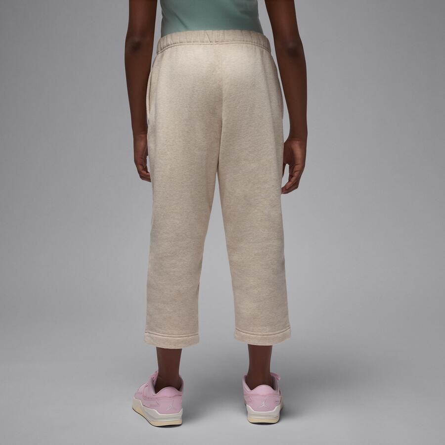 Jordan Flight Essentials broek met open zoom voor kids Bruin