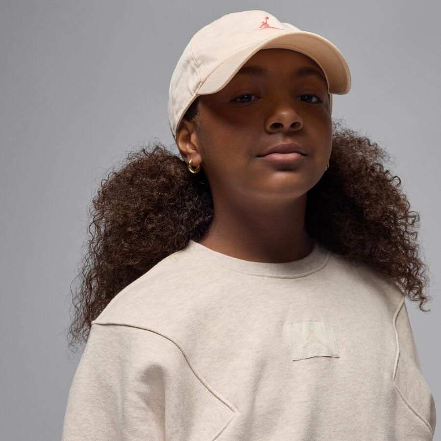 Jordan Flight Essentials oversized shirt met ronde hals voor kids Bruin - Foto 2