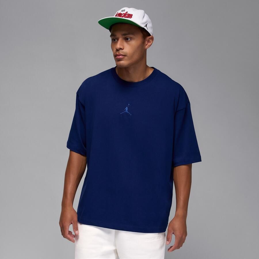 Jordan Flight Essentials oversized T-shirt voor heren Blauw - Foto 4