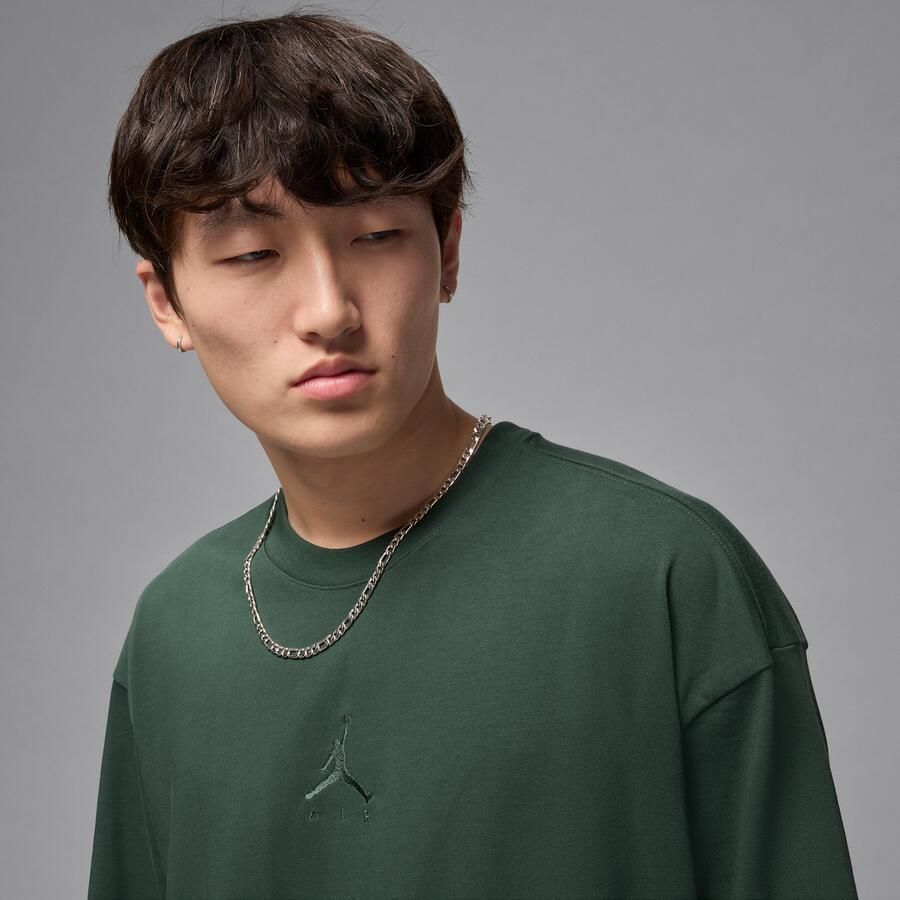 Jordan Flight Essentials oversized T-shirt voor heren Groen - Foto 2