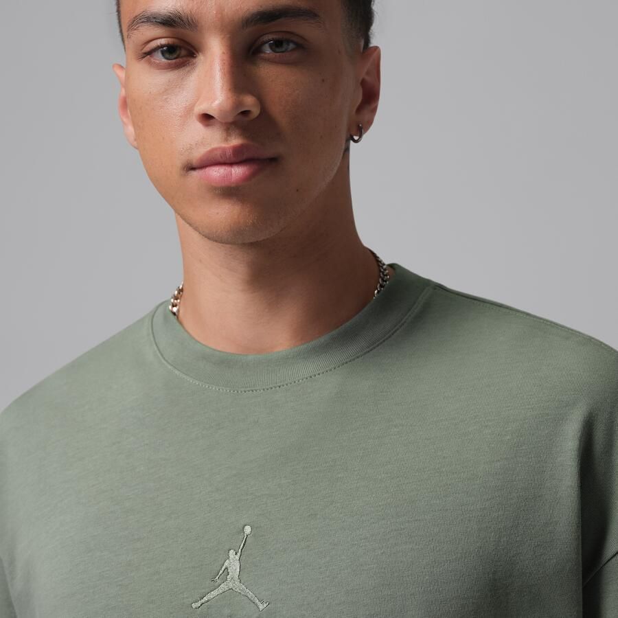 Jordan Flight Essentials oversized T-shirt voor heren Groen - Foto 2