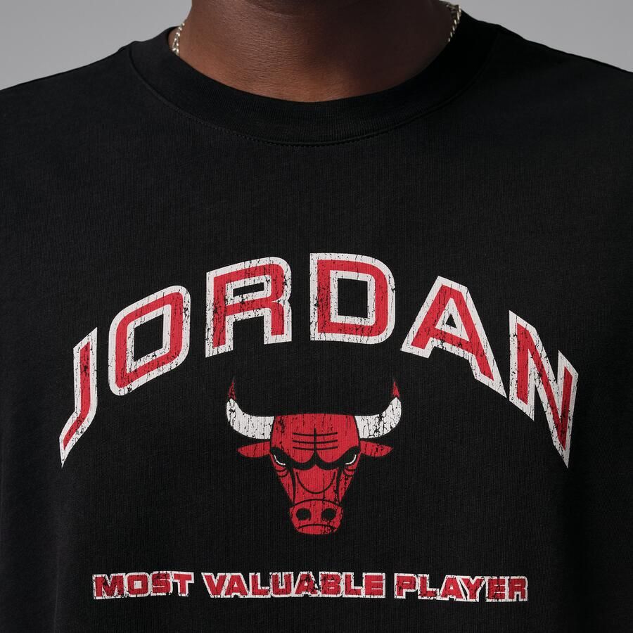 Jordan Flight Essentials recht T-shirt met graphic voor heren Zwart - Foto 3