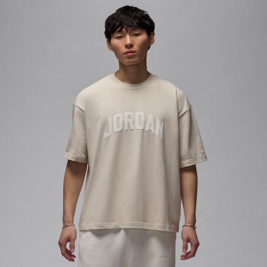 Jordan Flight Essentials T-shirt voor heren Bruin - Foto 4