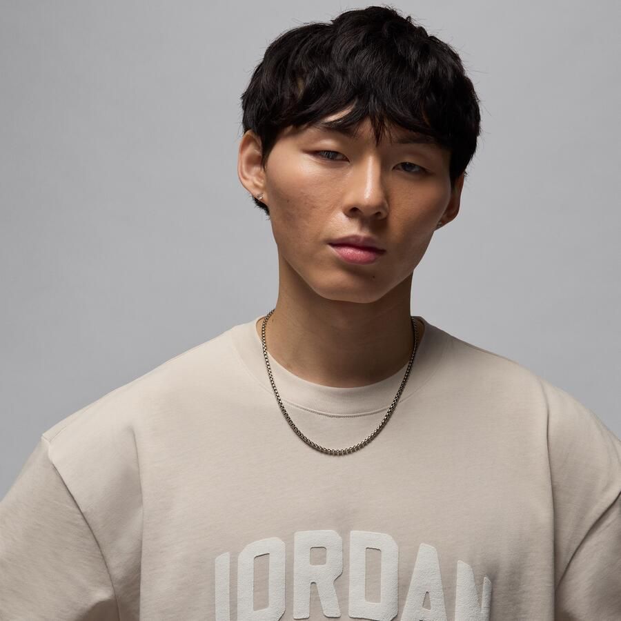 Jordan Flight Essentials T-shirt voor heren Bruin - Foto 2