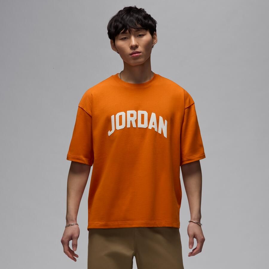 Jordan Flight Essentials T-shirt voor heren Oranje - Foto 4