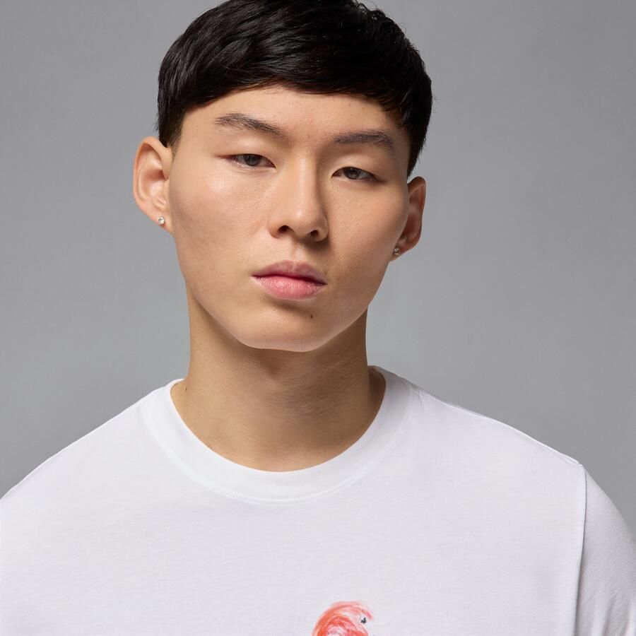 Jordan Flight Essentials T-shirt voor heren Wit - Foto 2